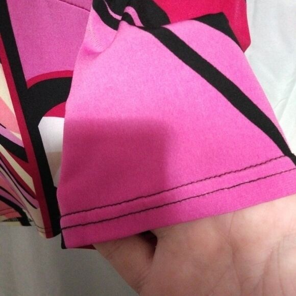 K Studio Collections Size S Artsy Cardi Open Front 3/4 Sleeve  Y2K - Picture 4 of 9